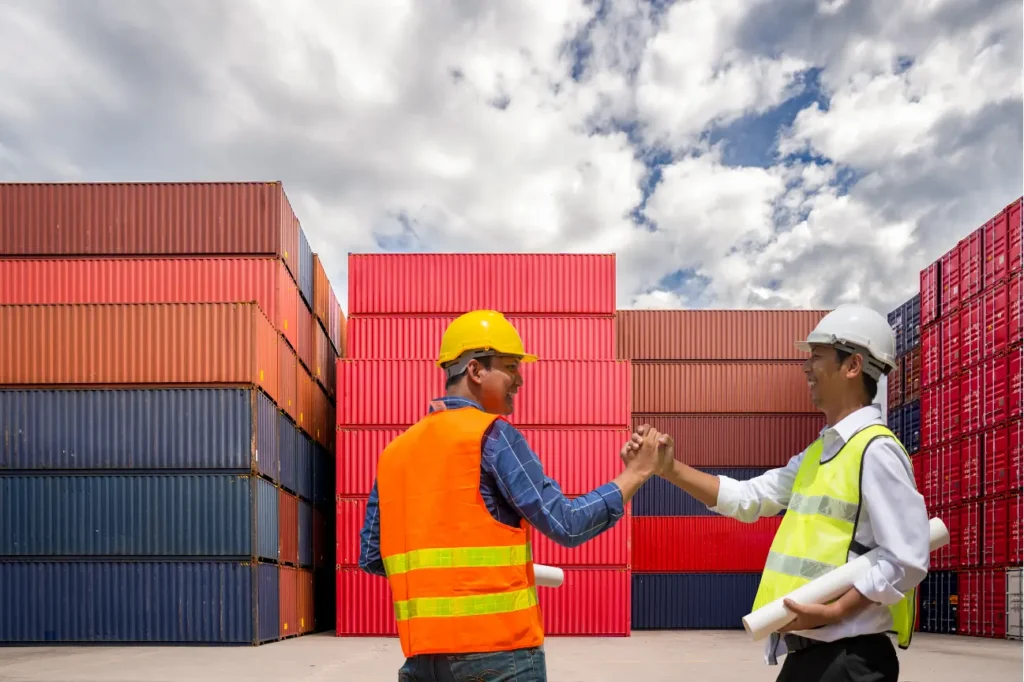 Logistics road freight projects managing cargo deliveries efficiently